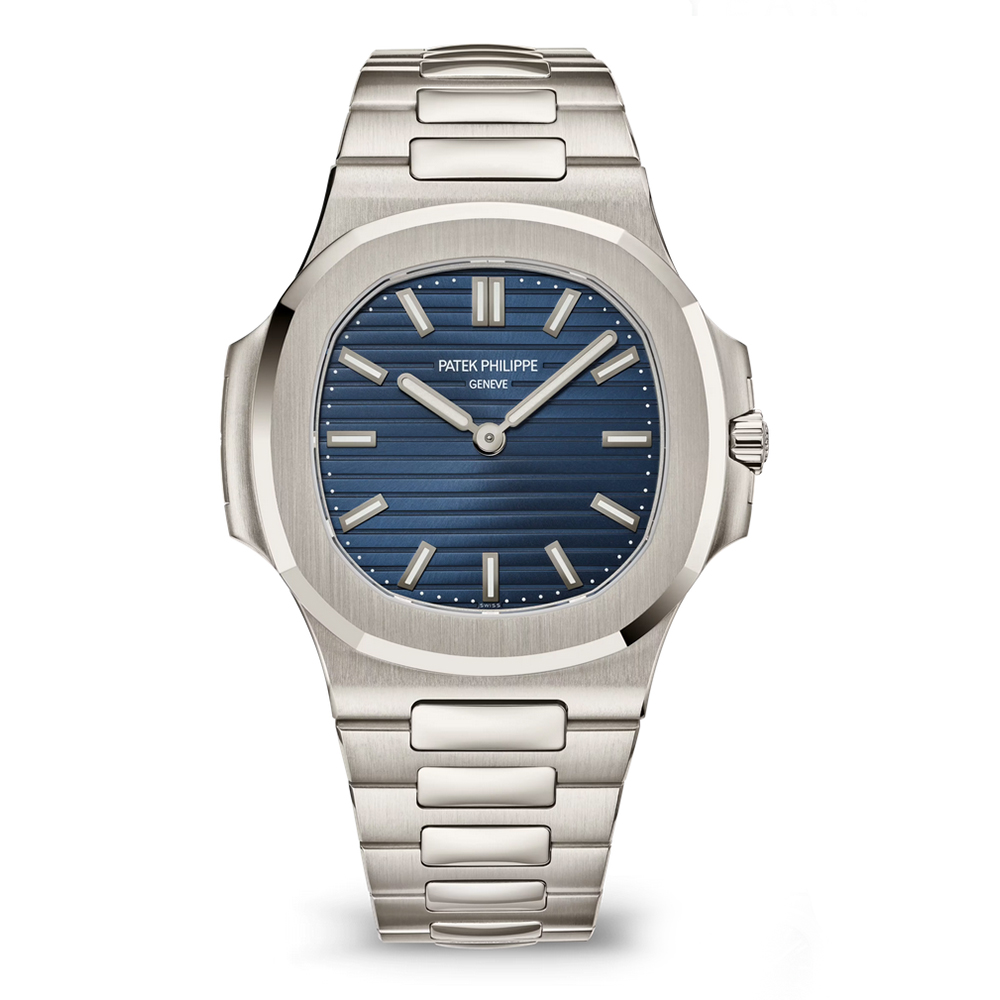 Patek Philippe Nautilus "50th Anniversary" Platinum Blue Dial 5610/1P-001