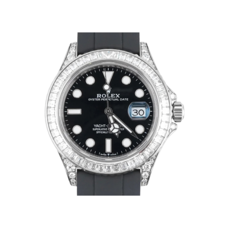 Rolex Yacht-Master White Gold Diamond Black Dial 226679TBR
