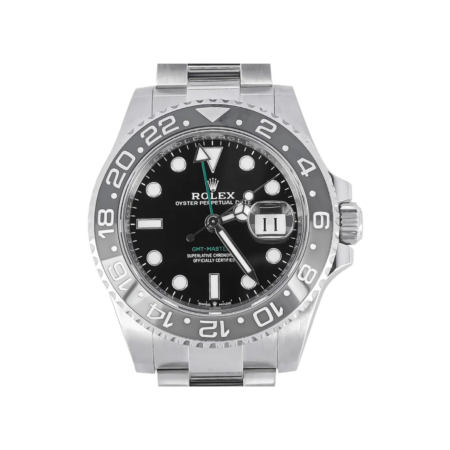 Rolex GMT-Master II “Bruce Wayne” Stainless Steel Black Dial 126710GRNR
